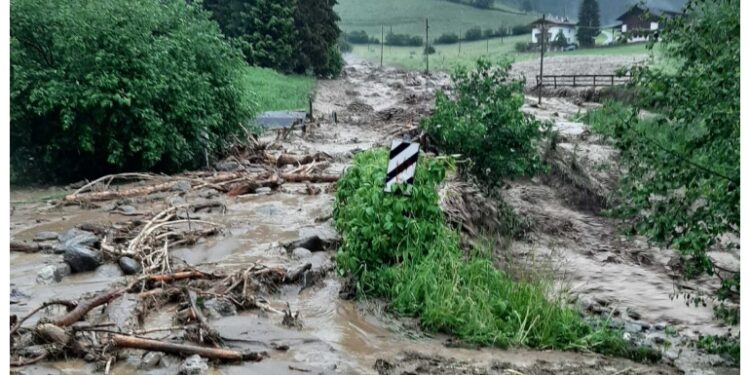 Straripa torrente in val Ridanna