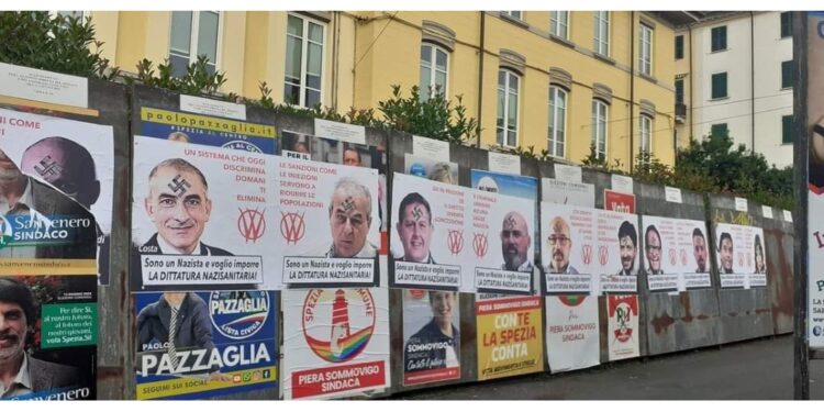 Danneggiati i poster dei candidati. Indagini per scoprire autori