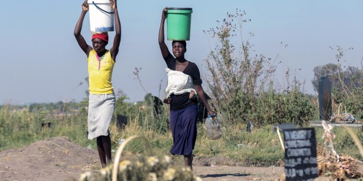 Nel Corno d'Africa per la grave siccità che ne devasta i Paesi