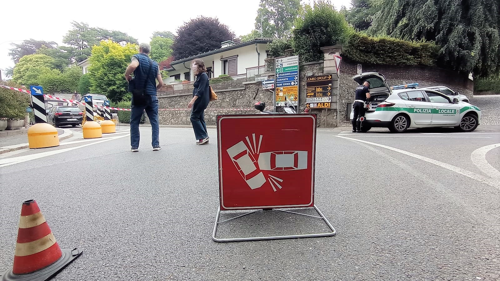 Tragico incidente a Cantù: 82enne perde la vita