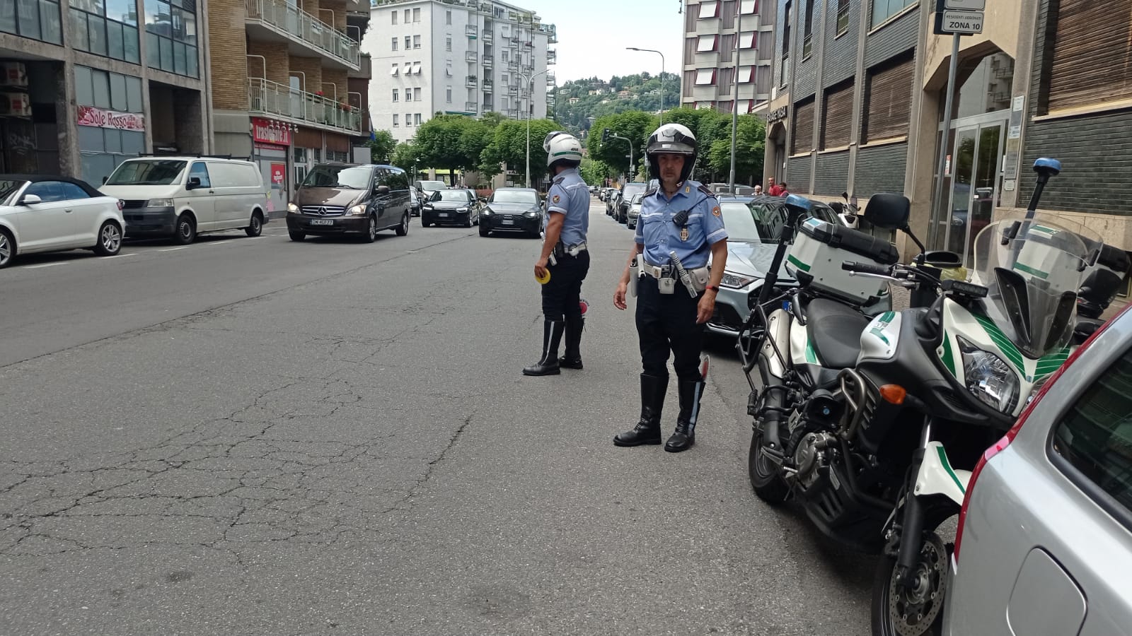 Investita da una moto in viale Masia, morta 81enne