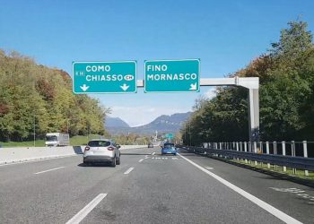 Autostrada A9 svincolo di Fino Mornasco