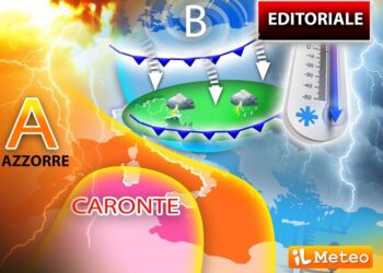 In arrivo temporali e temperature più fresche