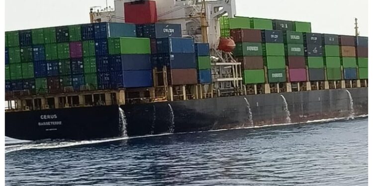 (v. 'Incendio su nave porta container a largo...' delle 12:12