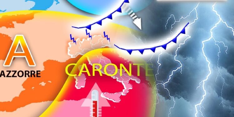 Nel weekend 8-9 luglio probabile maltempo diffuso al sud