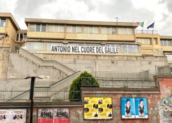 Al Liceo lo striscione "Antonio nel cuore del Galilei"