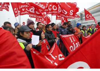 Accuse per gli scioperi nella logistica dal 2014 al 2021