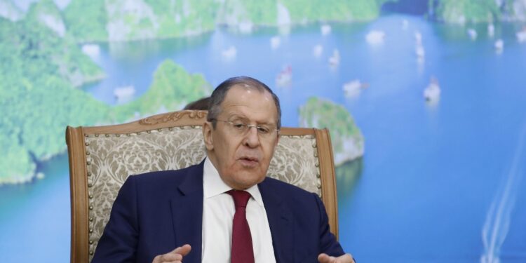 Afferma il ministro degli Esteri russo Serghiei Lavrov
