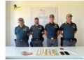 Fermato grazie al fiuto dei cani antidroga delle Fiamme Gialle