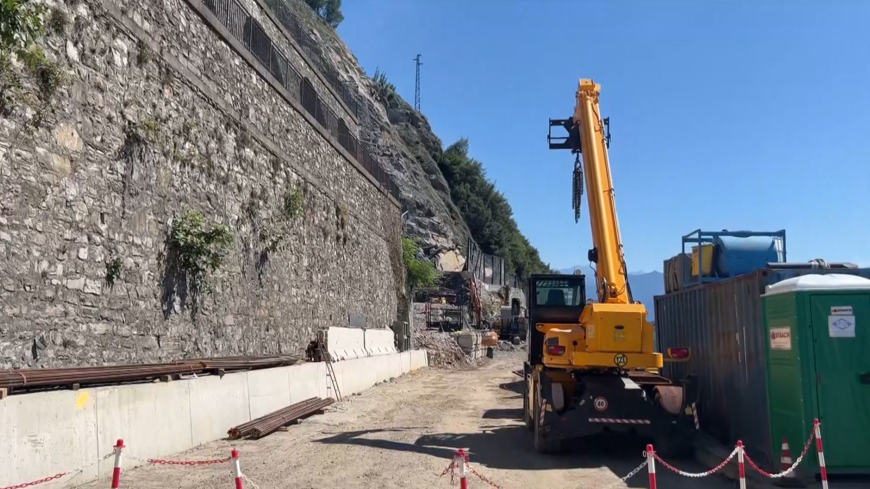 Variante della Tremezzina, ad aprile la galleria di svincolo di Colonno