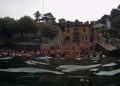 traversata a nuoto lago di como