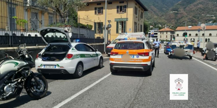 incidente via per cernobbio