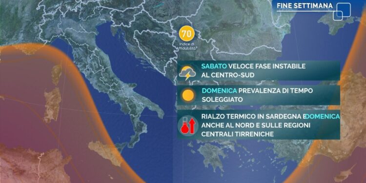 A Ferragosto si profila rialzo termico Centrosud