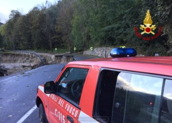 Intervenuti vigili del fuoco di Cuneo e polizia francese