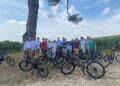Ospite con i familiari del Castello dei Collalto