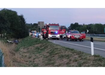 La bretella in direzione Ivrea è stata chiusa al traffico