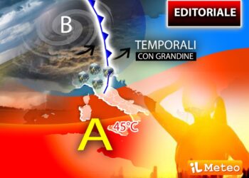 Da domani al Nord calano le temperature