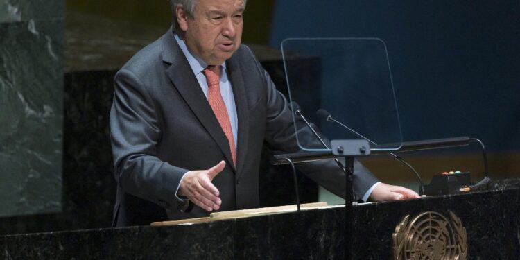 Appello Guterres: 'Uniti verso un mondo libero dalle sue armi'