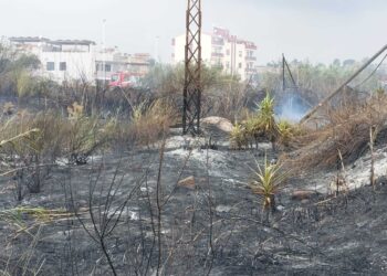 Incendio a Monserrato