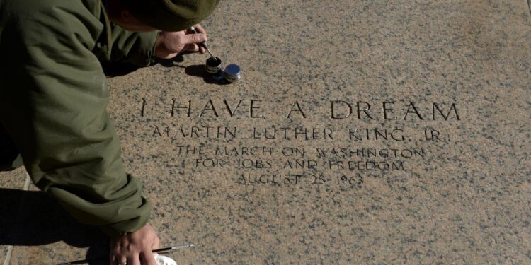 Anniversario discorso di Martin Luther King 'I have a dream'