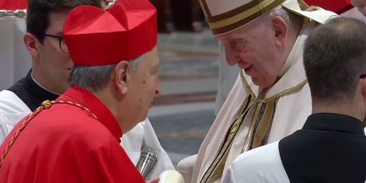 Monsignor Cantoni cardinale