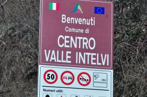 Centro Valle Intelvi cartello