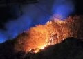 Incendio viale Geno