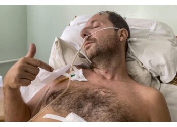 Postata foto ospedale del giornalista italiano ferito a Kherson