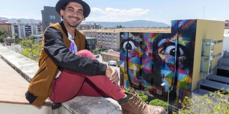 A realizzarlo l'artista di strada brasiliano Eduardo Kobra