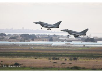 Caccia impegnati nell'operazione Nato di 'air policing'