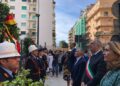 Cerimonia di commemorazione a Palermo sul luogo dell'agguato
