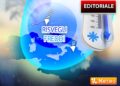 Valori 7-8°C sotto media del periodo in montagna e zone interne