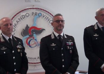 Carabinieri Como nuovo comandante