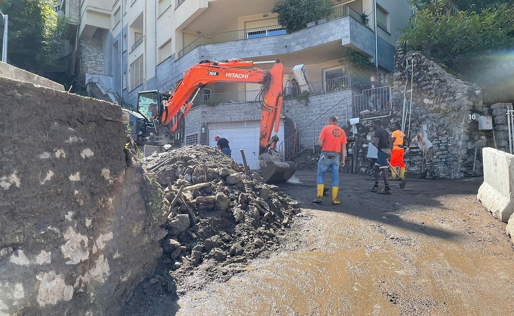 Maltempo, a Blevio danni e disagi come un anno fa