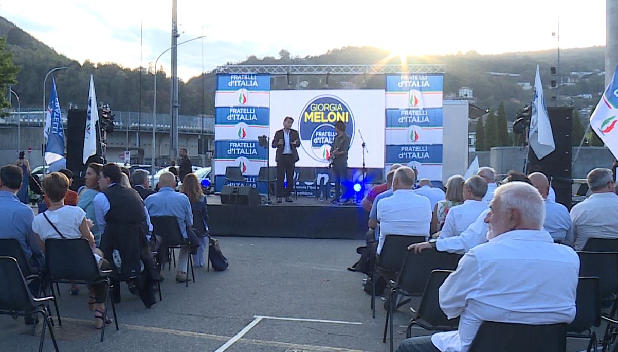 Il Tour dei patrioti di Fratelli d’Italia fa tappa a Como