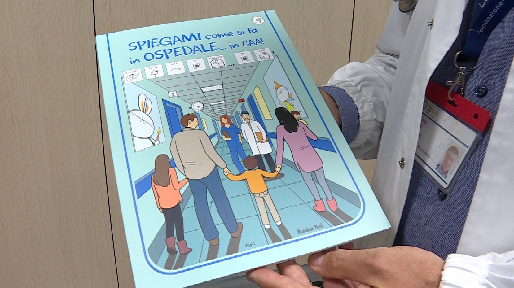 “Spiegami come si fa in ospedale”, il libro che aiuta i bimbi fragili a capire cosa fa il medico