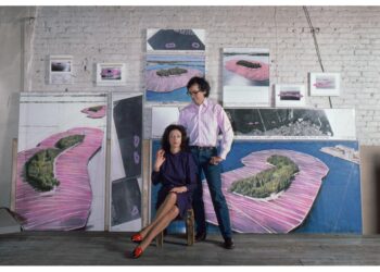 Al Castello 60 opere realizzate con la moglie Jeanne Claude