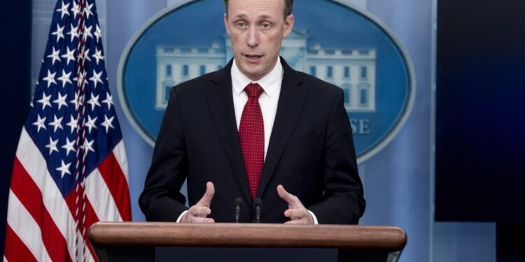 Lo afferma il consigliere per la Sicurezza nazionale Usa
