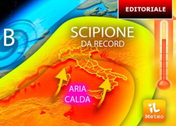 Piogge in arrivo su parte del Nord