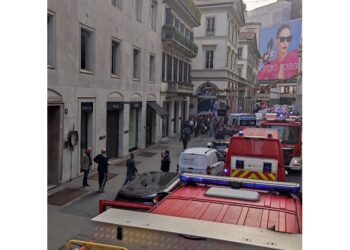 Via del quadrilatero della moda parzialmente chiusa a traffico