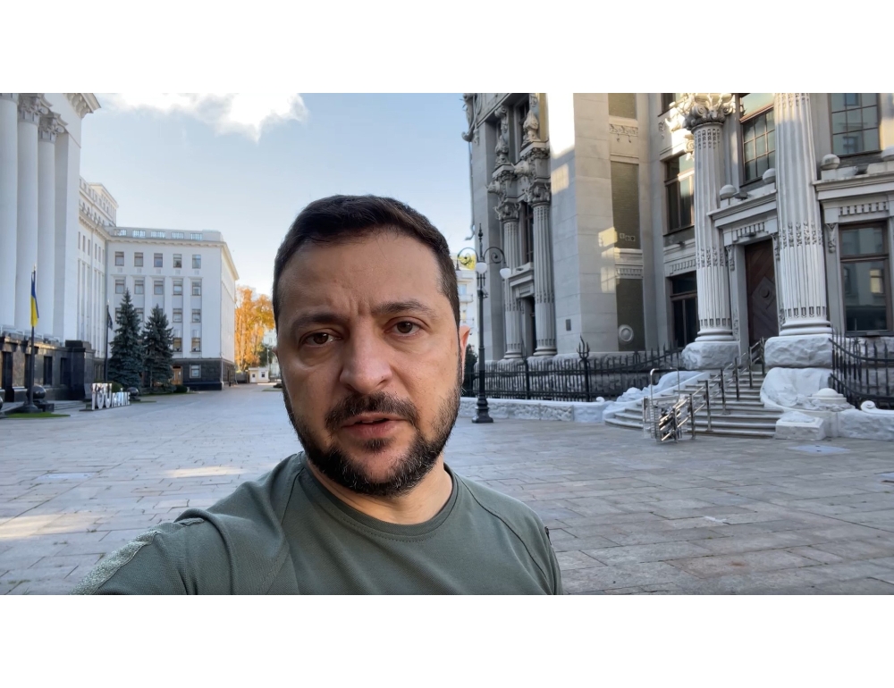 Zelensky, attaccati con decine di missili iraniani Shahid