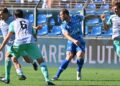 Una fase della gara tra Como e Spal dello scorso 17 settembre, terminata 3-3 (foto Roberto Colombo)