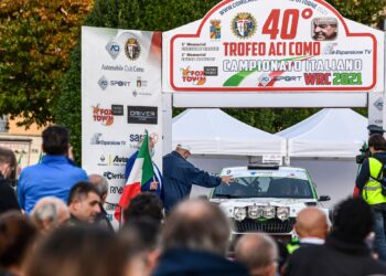 Partenza Rally Aci Como 2021