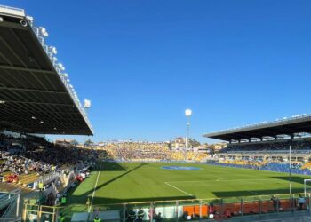 Lo stadio Tardini di Parma