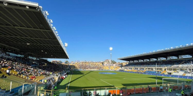 Lo stadio Tardini di Parma