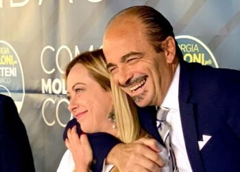Alessio Butti e Giorgia Meloni