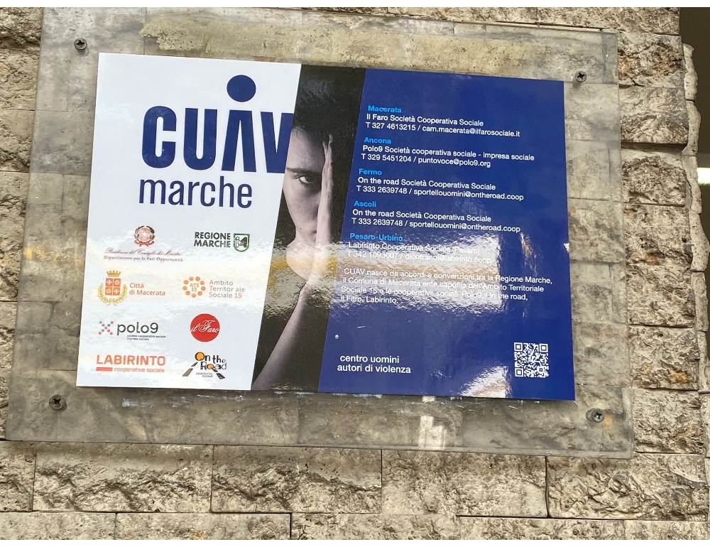 A Macerata primo Centro per uomini autori di violenza