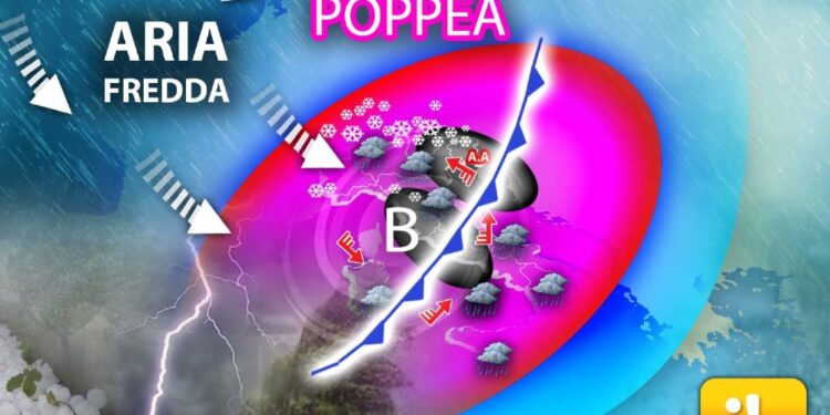 Peggioramento dalle prossime ore