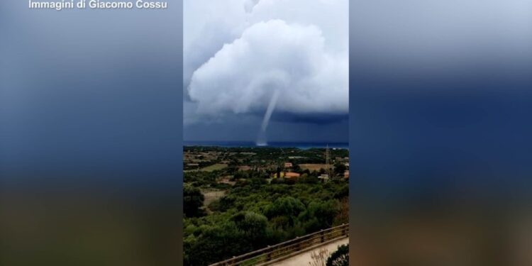 Avvistata verso mezzogiorno