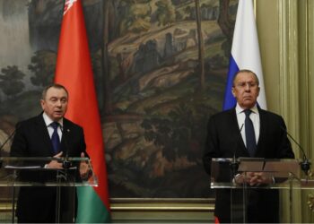 Condoglianze Lavrov a moglie omologo bielorusso